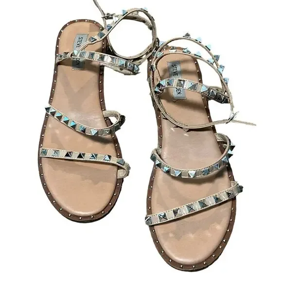 Steve Madden Studded Travel Sandal 10 - Picture 5 of 7